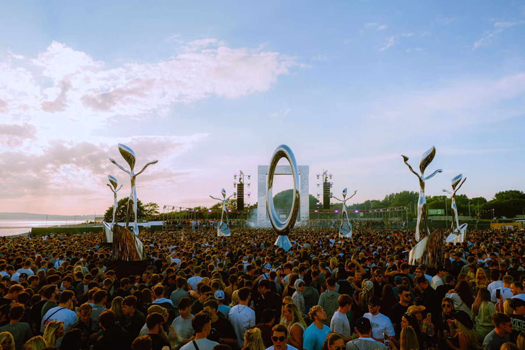 No Art Liverpool outdoor festival with sculptural installations